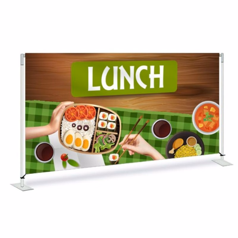 Lunch Pre Printed Fabric Barrier system 72" x 36" x 13.5 - Green