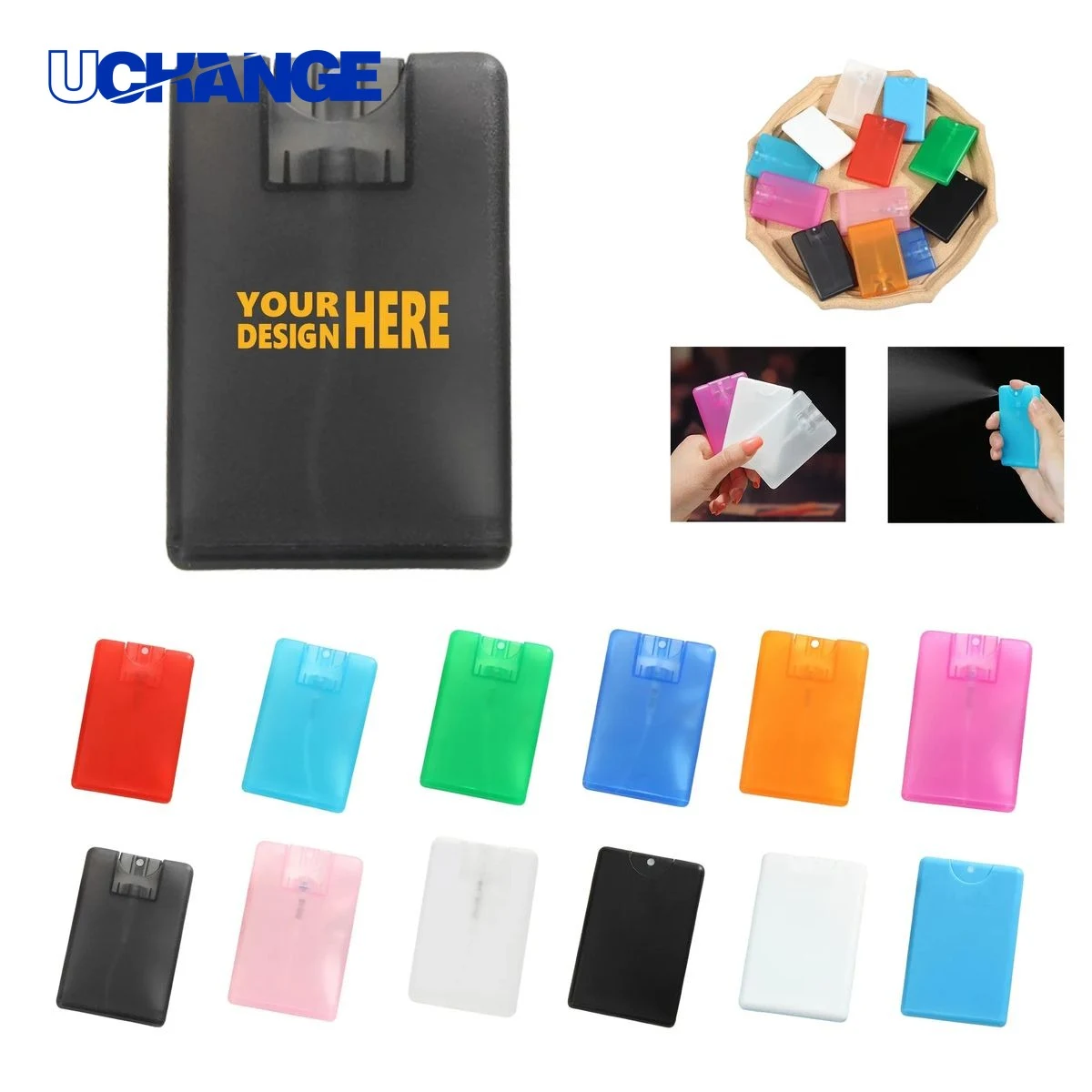 20ml Credit Card Hand Sanitizer Spray Bottle 1