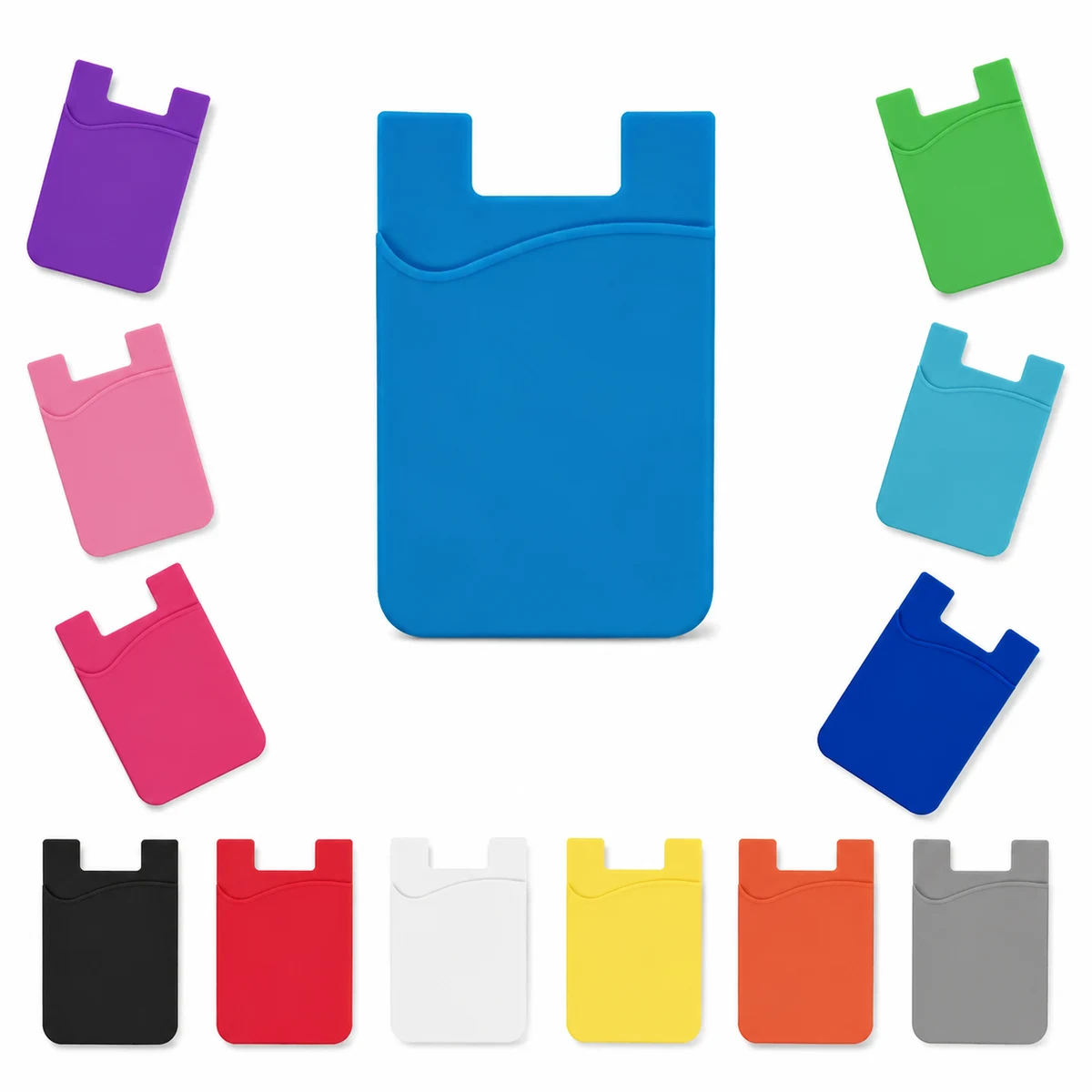 Silicone Smartphone Card Pouch 1