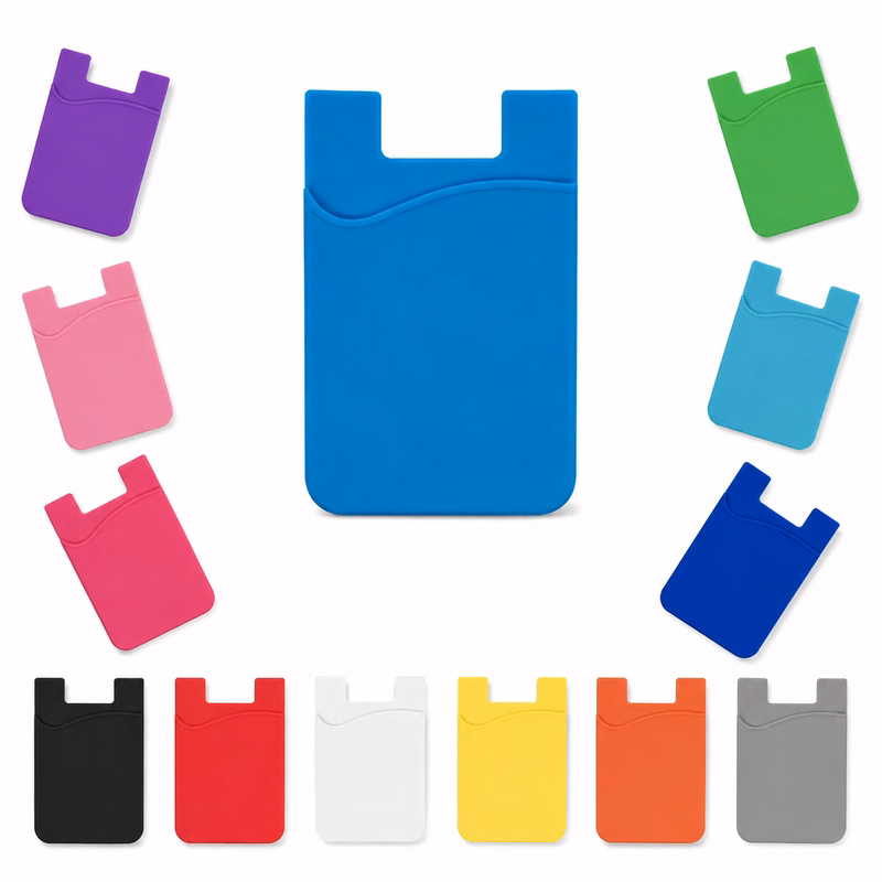 Silicone Smartphone Card Pouch