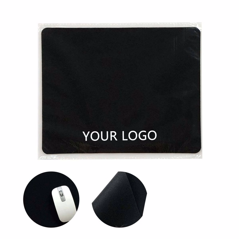 Eco Friendly Rubber Mouse Pad with Cloth Surface