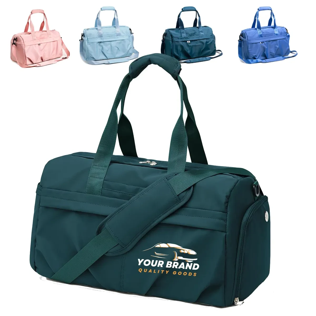 25L Waterproof Gym Sports Luggage Bag With Shoe Compartment 1