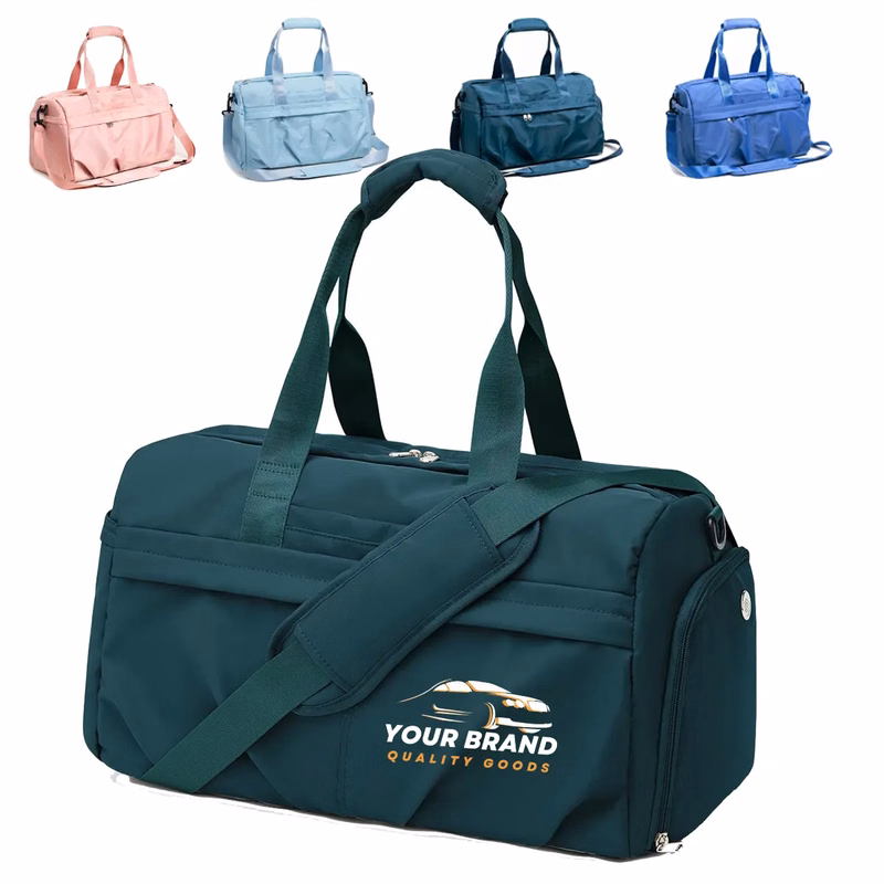 25L Waterproof Gym Sports Luggage Bag With Shoe Compartment