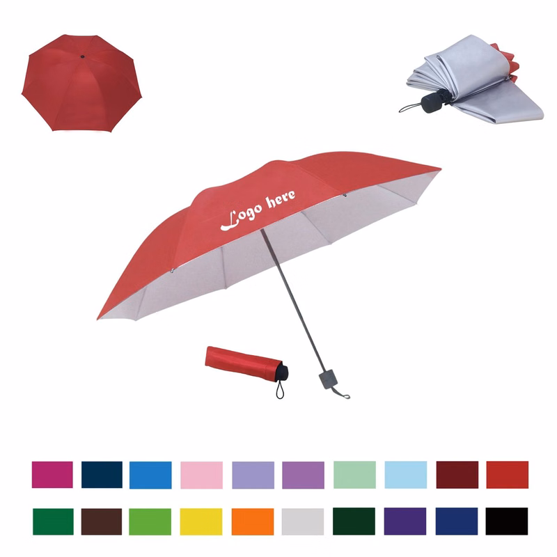 Folding Umbrella Impact Fabric MOQ 100