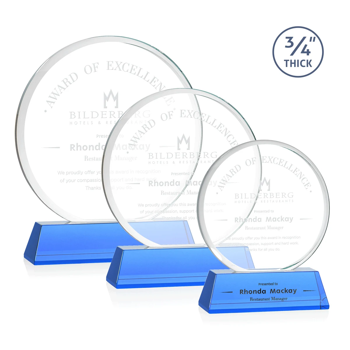 Blackpool Award on Newhaven - Sky Blue 1