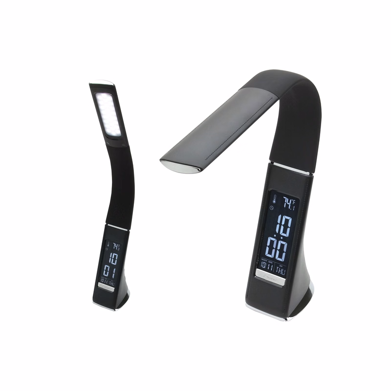 Executive Desk Lamp with Multi-Function Display