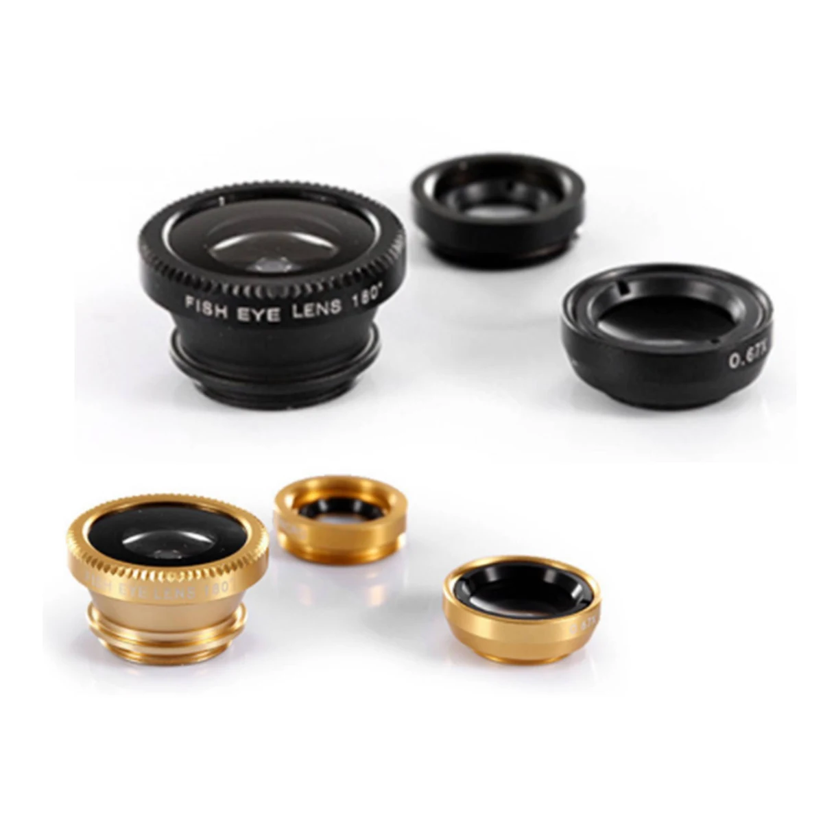 Mobile Phone Fish Eye Lens Three In One Macro Lens 1