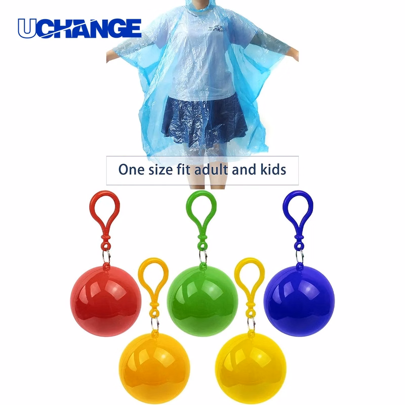 Portable Rain Poncho Ball Case