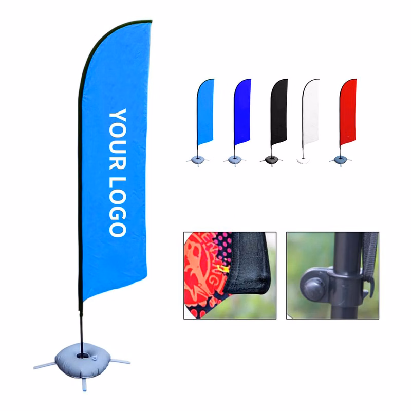 Advertising Feather Flag Set 11ft Double Sided