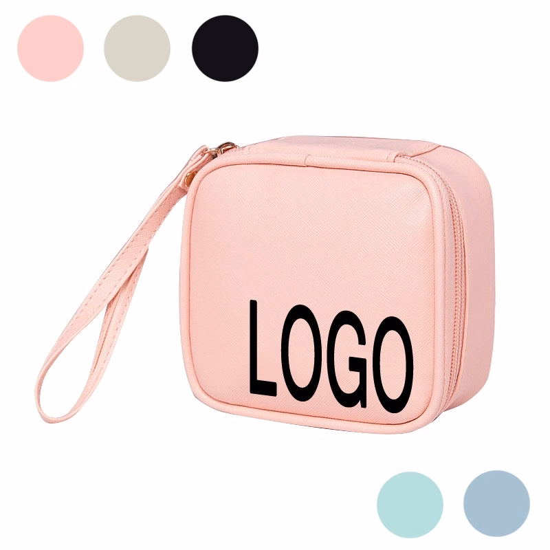 Custom Lipstick Tampon & Earbud Travel Cosmetic Pouch Bag