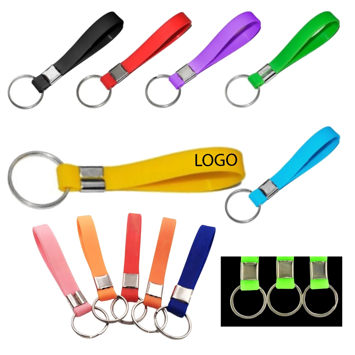 Eco-Friendly Silicone Keychain 1