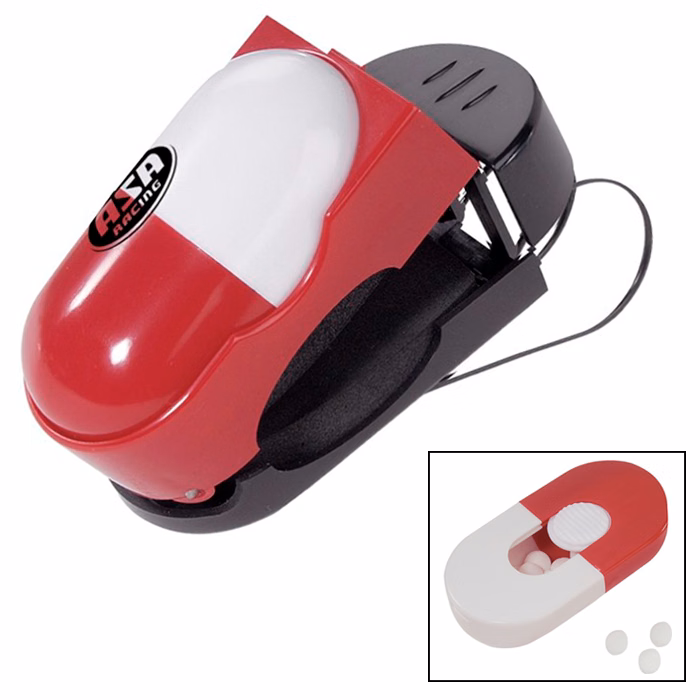Pill Holder Visor Clip (Patented)
