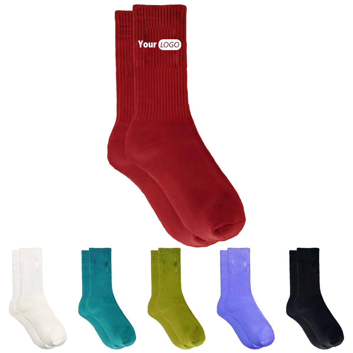 Polyester Vibrant Custom Socks For Unique And Memorable Style 1