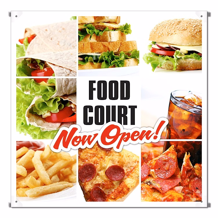 Banner - 3' x 3' - Gloss Vinyl (Includes Plastic Adhesive Grommet Tabs)