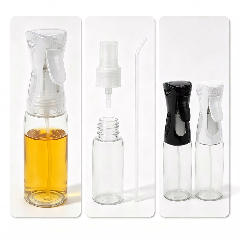 Large Clear Glass Oil Mister ?C 7 oz