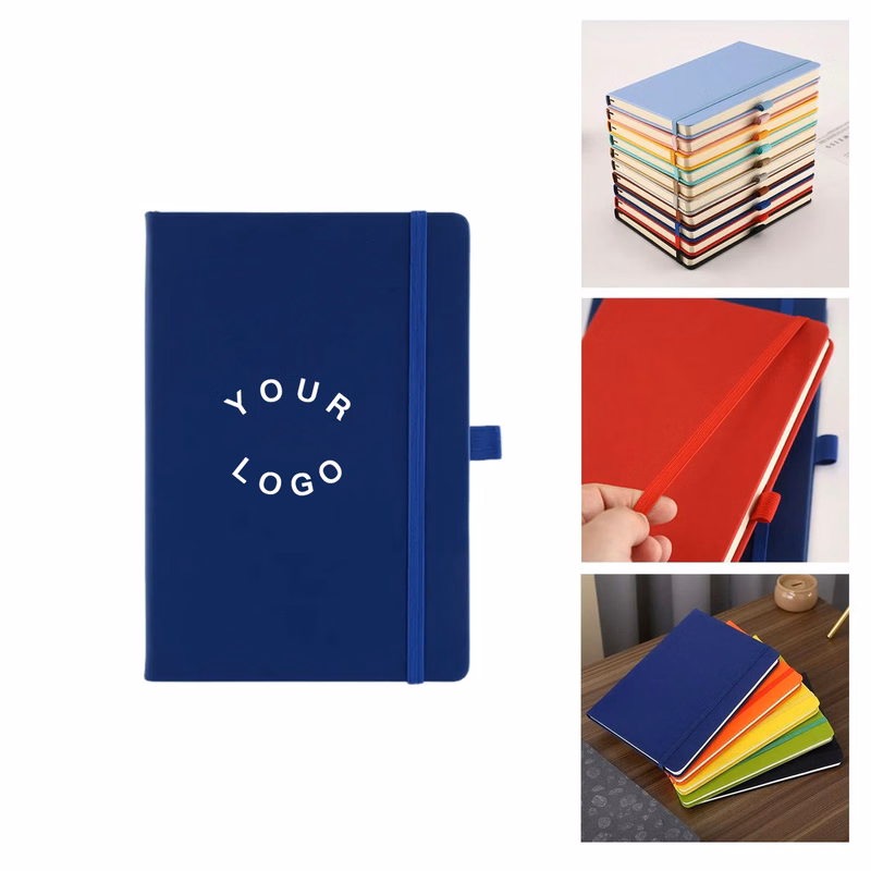 PU Notebook With Pen Holder And Elastic Band