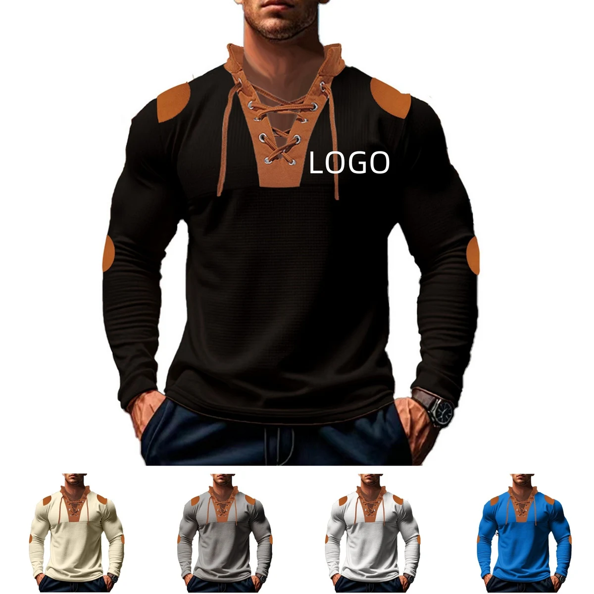 Men's Long Sleeves Shirt 1