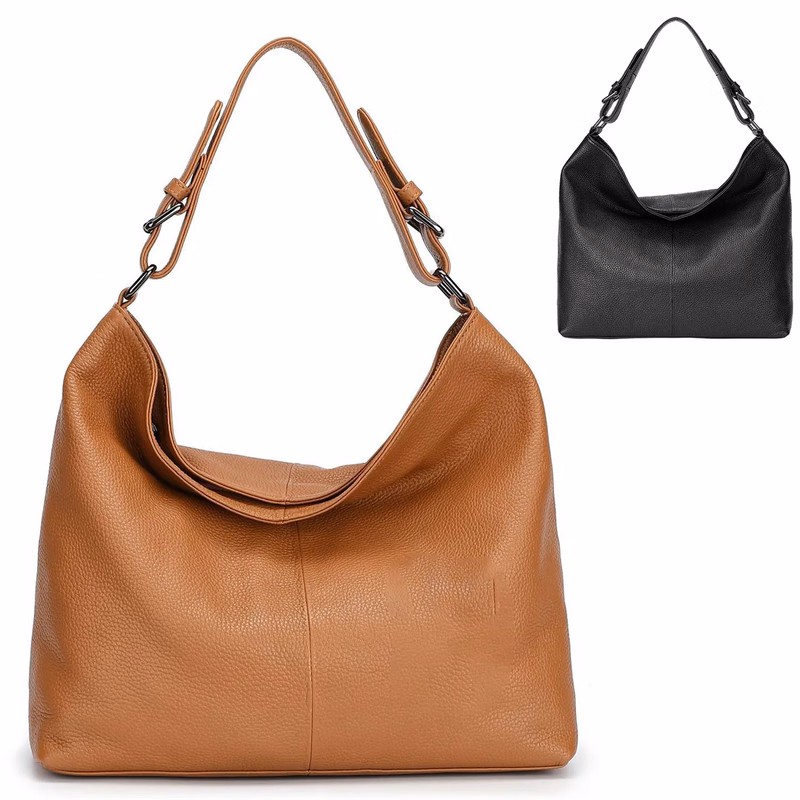 Women  Soft Shoulder Tote Leather Handbags