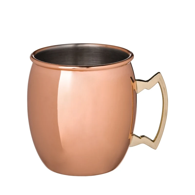 Copper Plated Stainless Steel Mug, 17 oz. 1