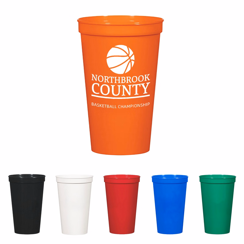 22 oz. Plastic Stadium Cup