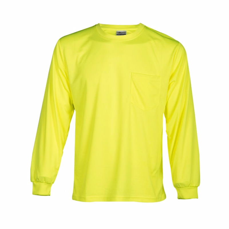 Unisex Microfiber Polyester Long Sleeve T-Shirt - 9122-9123