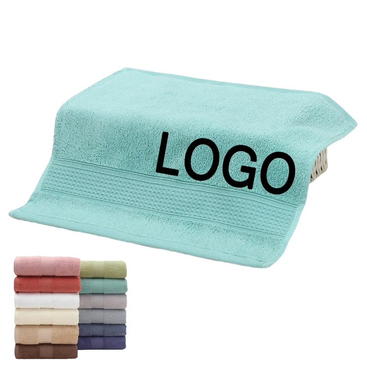 Custom Gift Soft 100% Cotton Square Hand & Face Towel 1