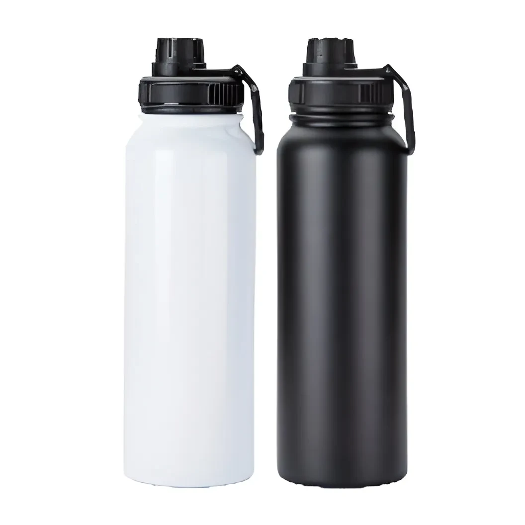 Endura 1 L Stainless Steel Bottle with Handle, custom water bottle with logo imprint 1