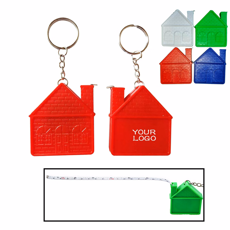 MOQ 20 PCS Retractable Tape Measure Keychain