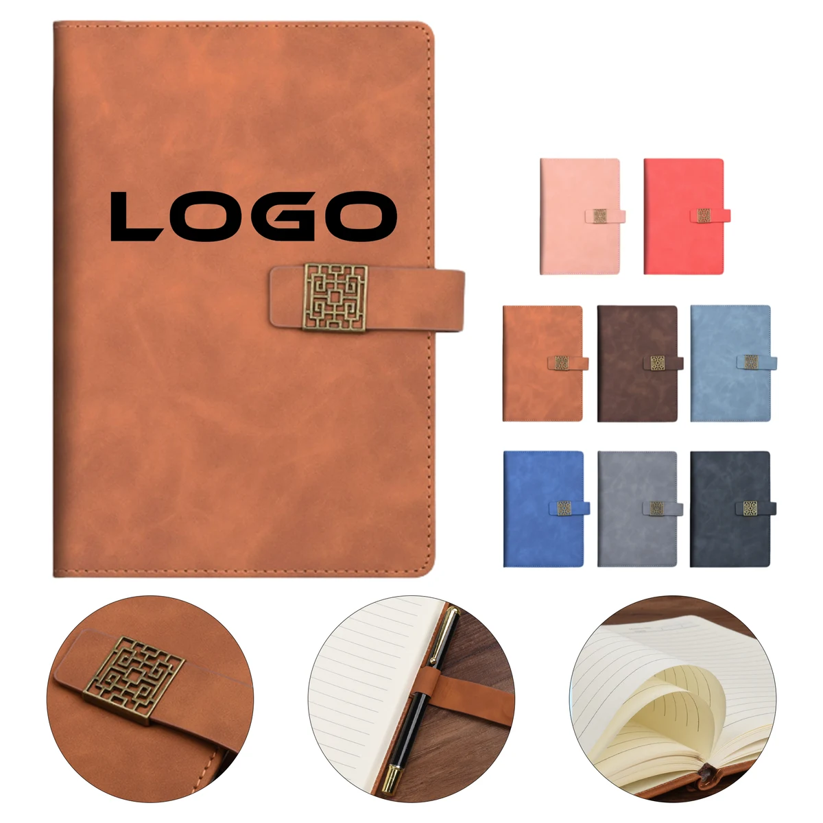 A5 Classic Magnetic Closure Notebook 1