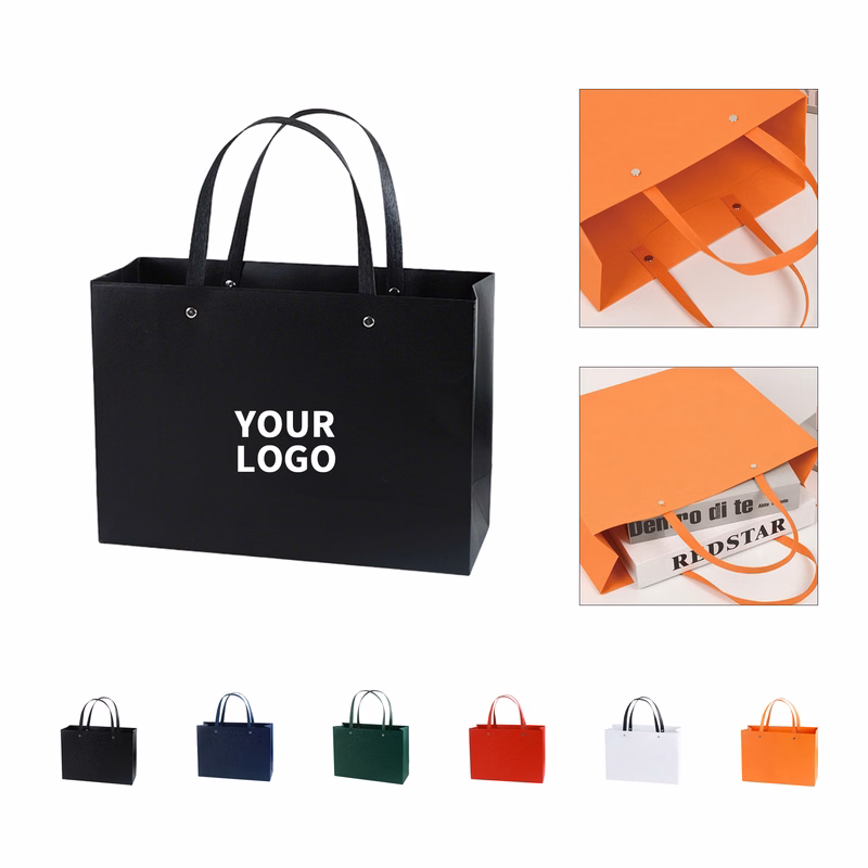 Kraft Paper Gift Bag 13" x 4.8" x 10.3"