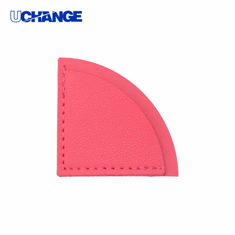 PU Leather Triangle Corner Bookmark Clip