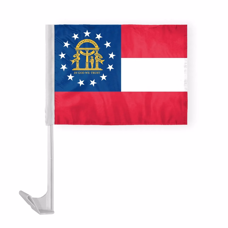 12"x16" & 10.5"x15" Georgia 2003 Car Flags