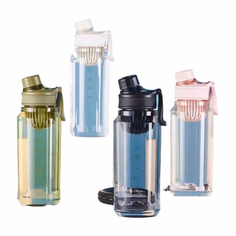 Sports Water Bottle with Leak Proof Flip Top Lid