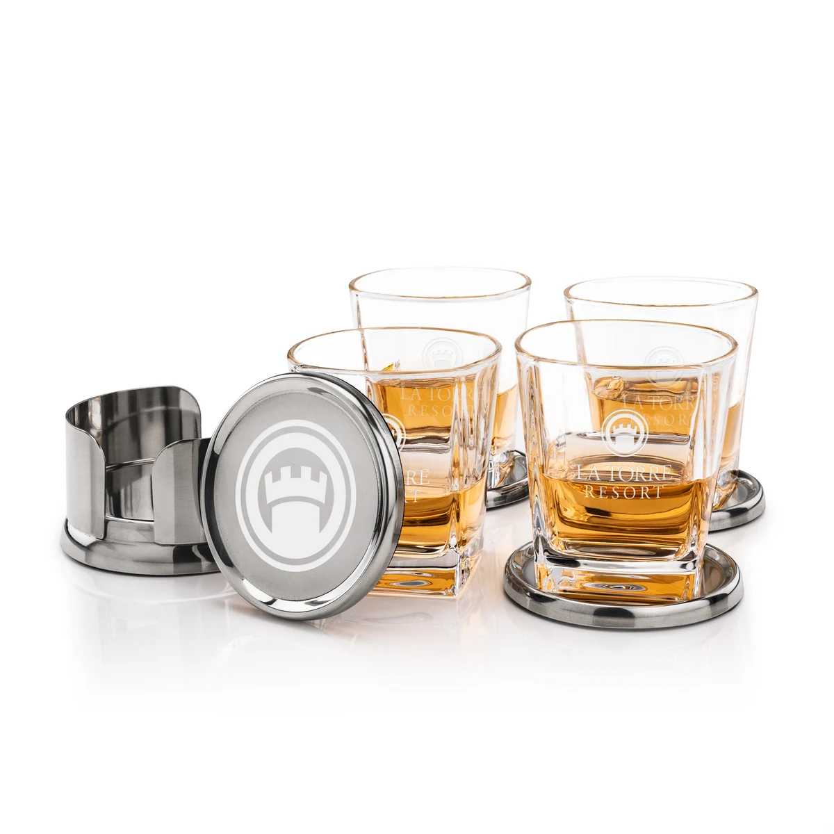 Baldoni Coasters & Arcadia On-the-Rocks Set 1