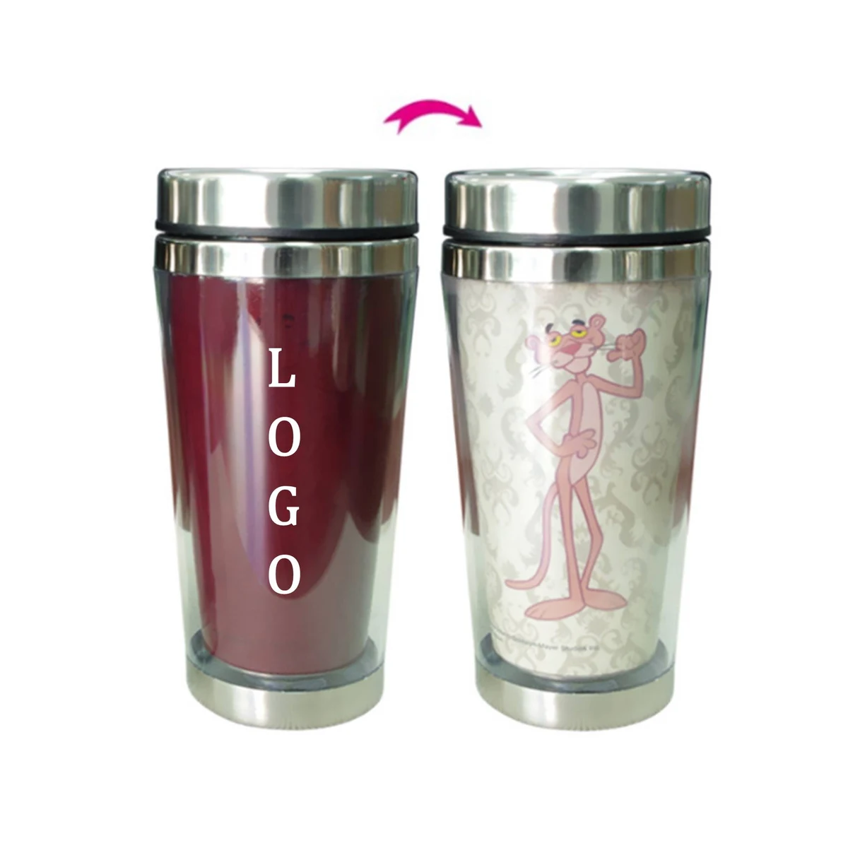 15 Oz. Double Wall Color Changing Tumblers 1