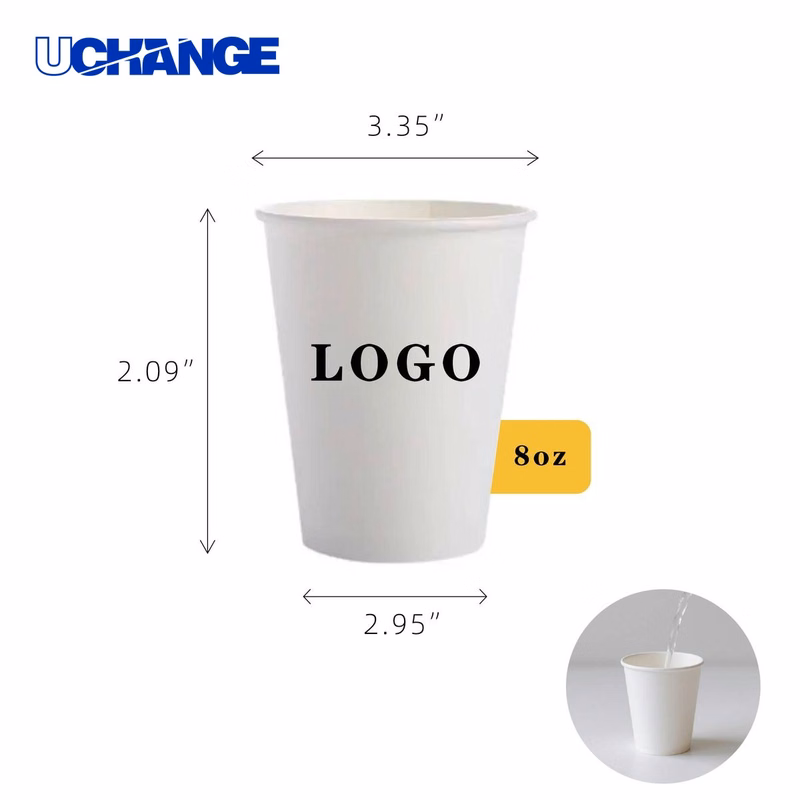 Single-Use Beverage Cup Container (8.5oz)
