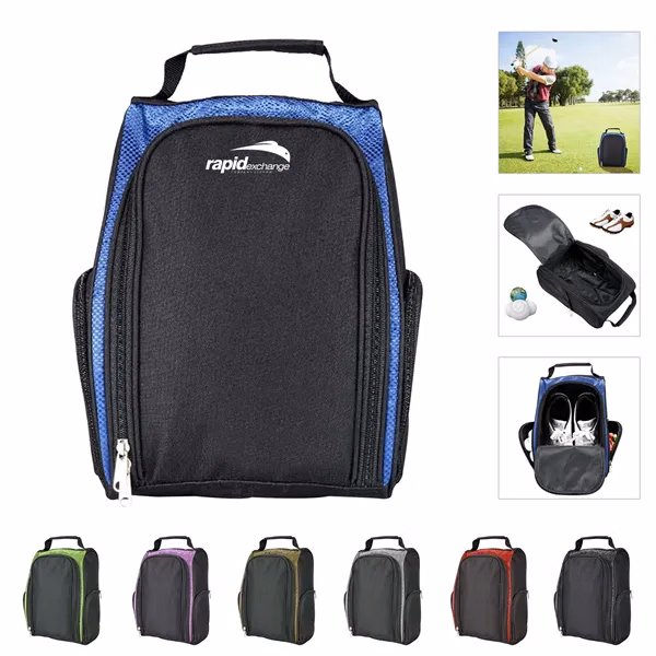 600D Golf Shoe Bags With Pockets