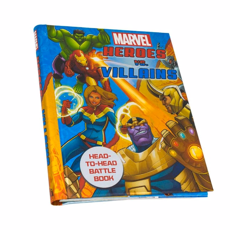 Marvel Heroes vs. Viillains Book - 18 Pages