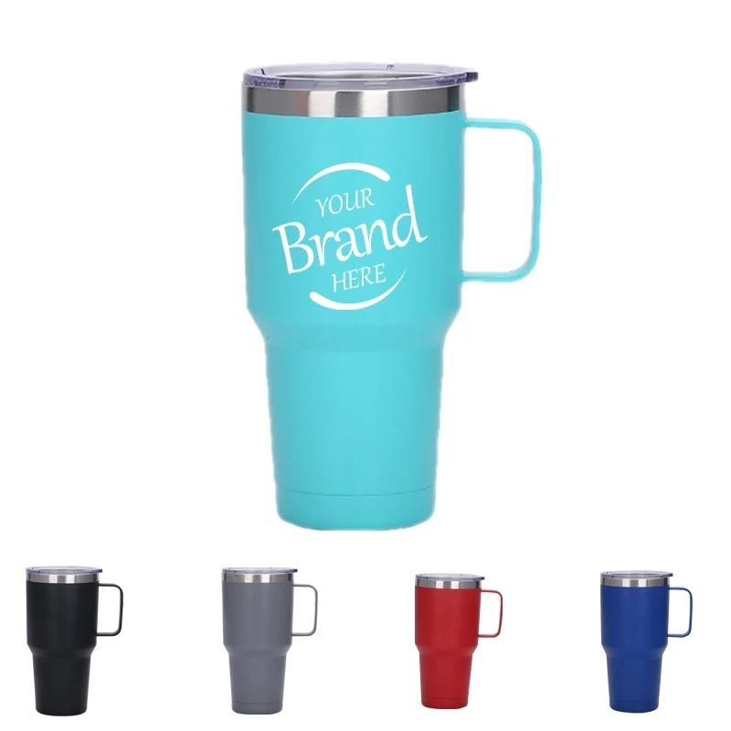 20 Oz Vacuum Insulated Stainless Steel Coffee Mug 1