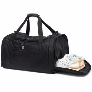 Waterproof Sport Gym Travel Sneaker Duffel Bag With Shoe Com