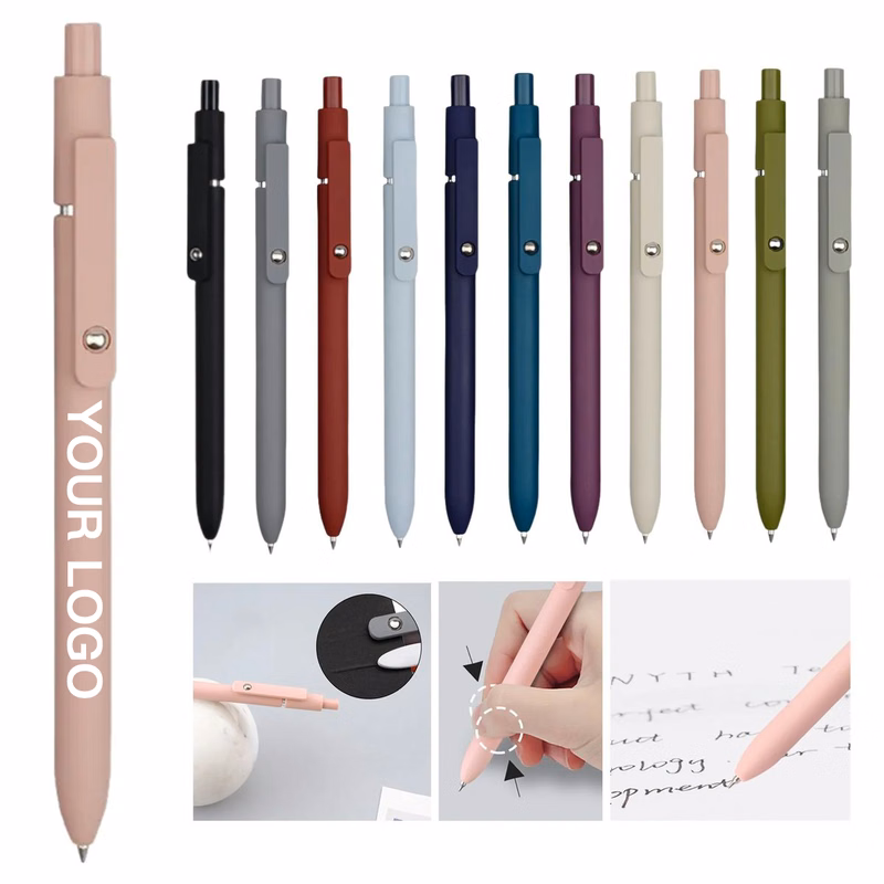 Slim Retro Ballpoint Pen with Comfortable Grip