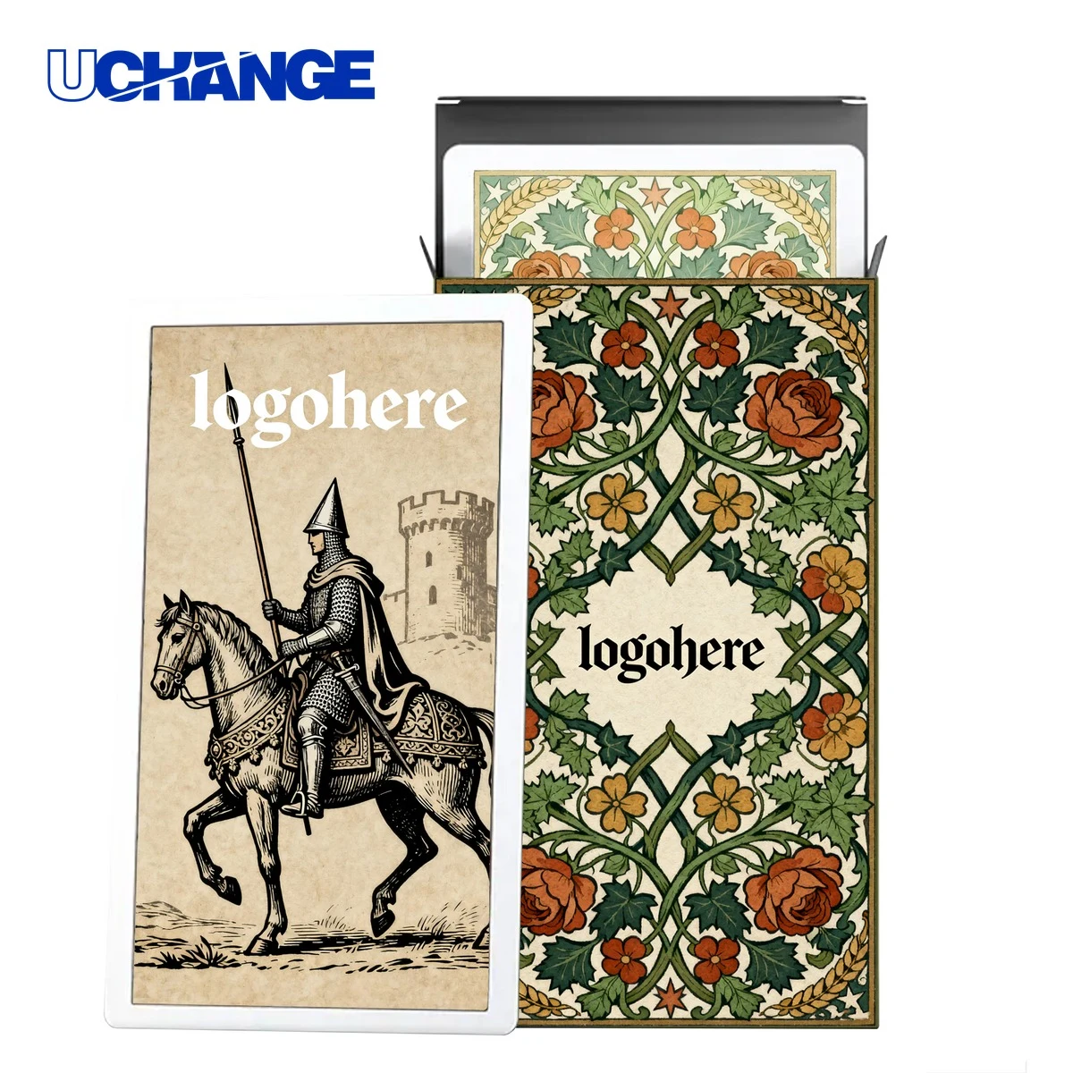 White Core Poker Card Deck 1