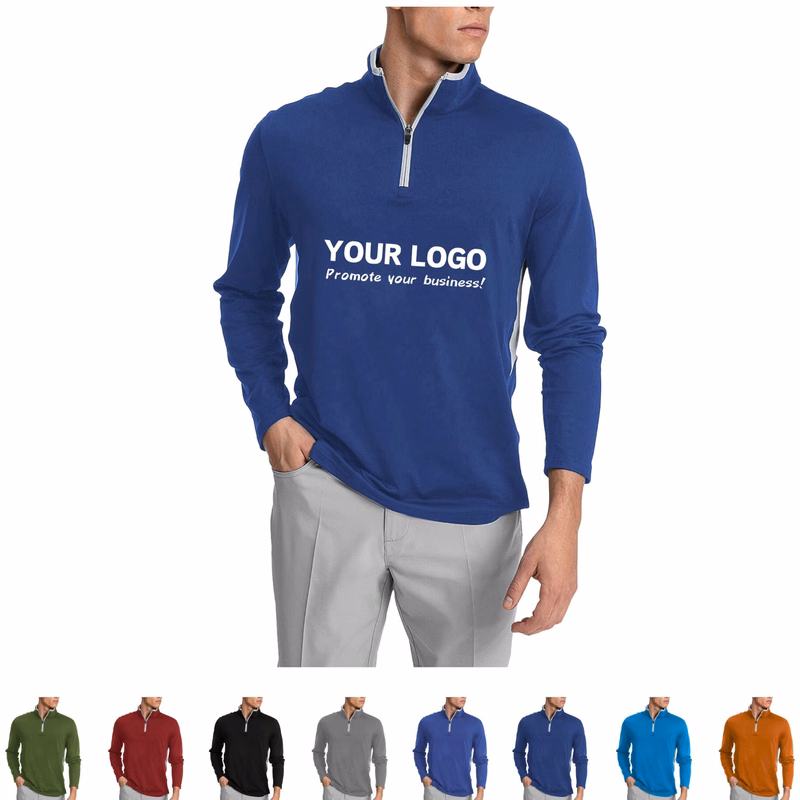 Men's Quarter Zip Polar Fleece Jacket