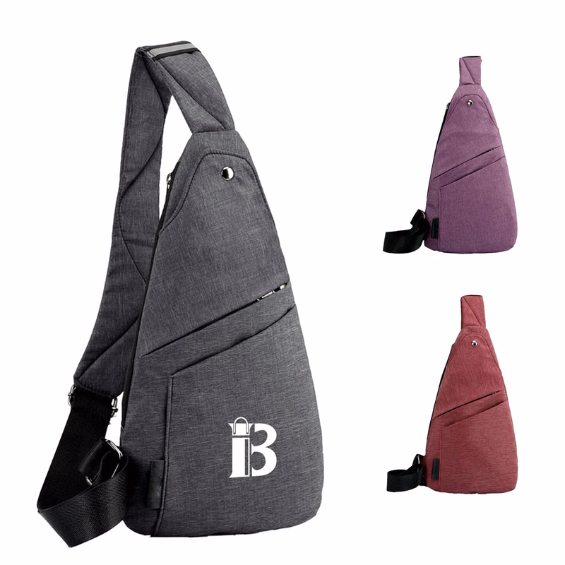 Canvas Crossbody Personal Pocket Bag