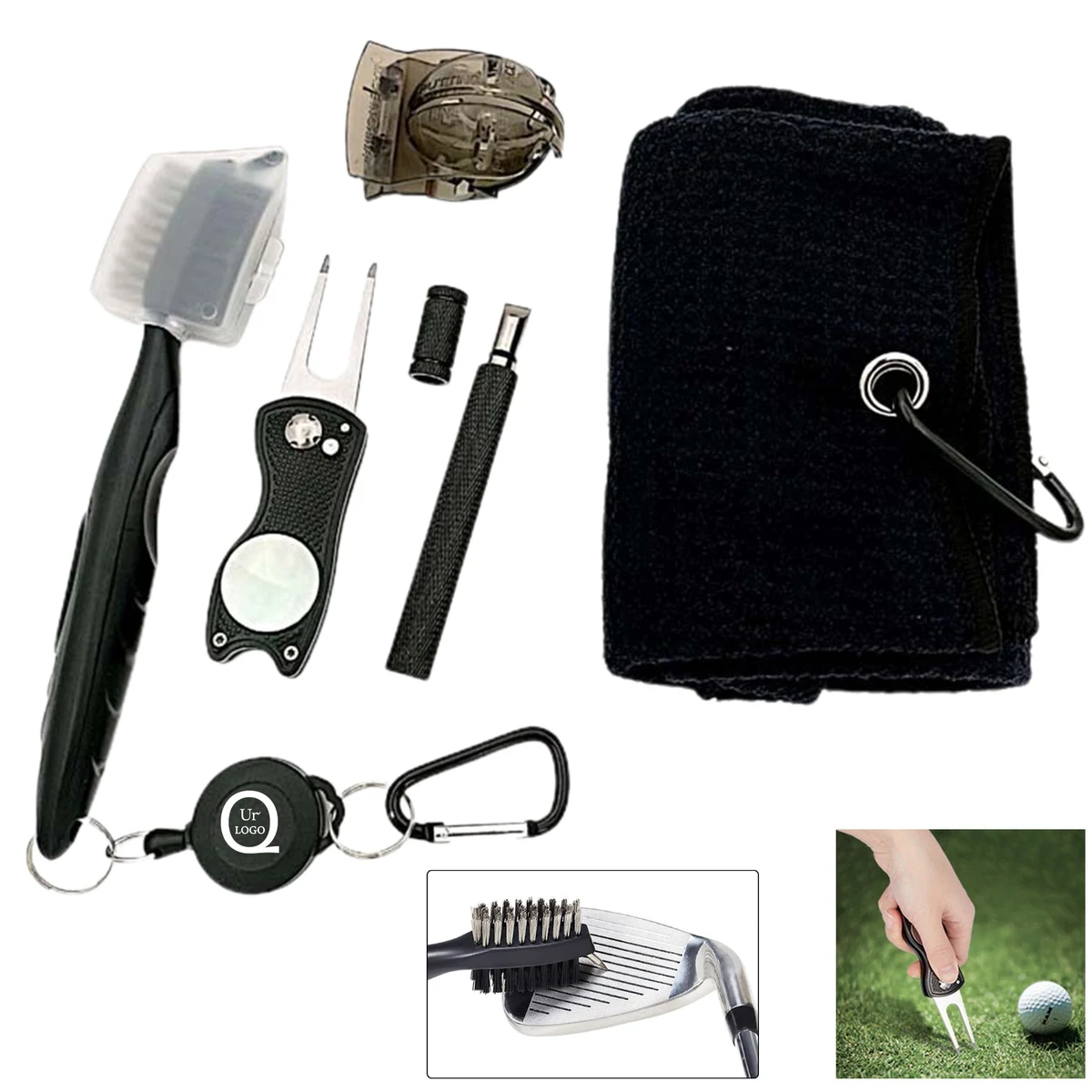 A Set Of Tools For Golf Club Cleaning 1