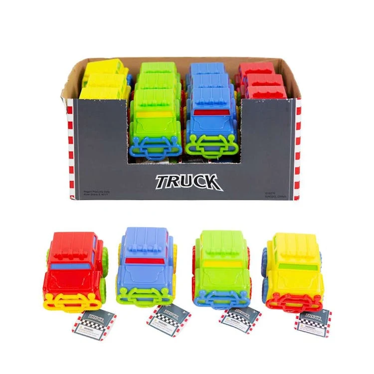 Chunky Toy Trucks - 4 Assorted 1