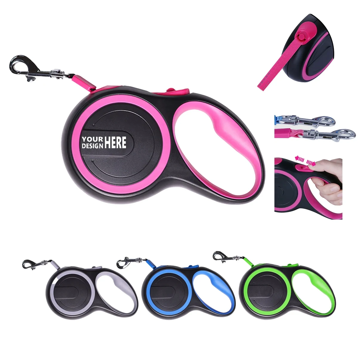 16ft Retractable Dog Leash 1