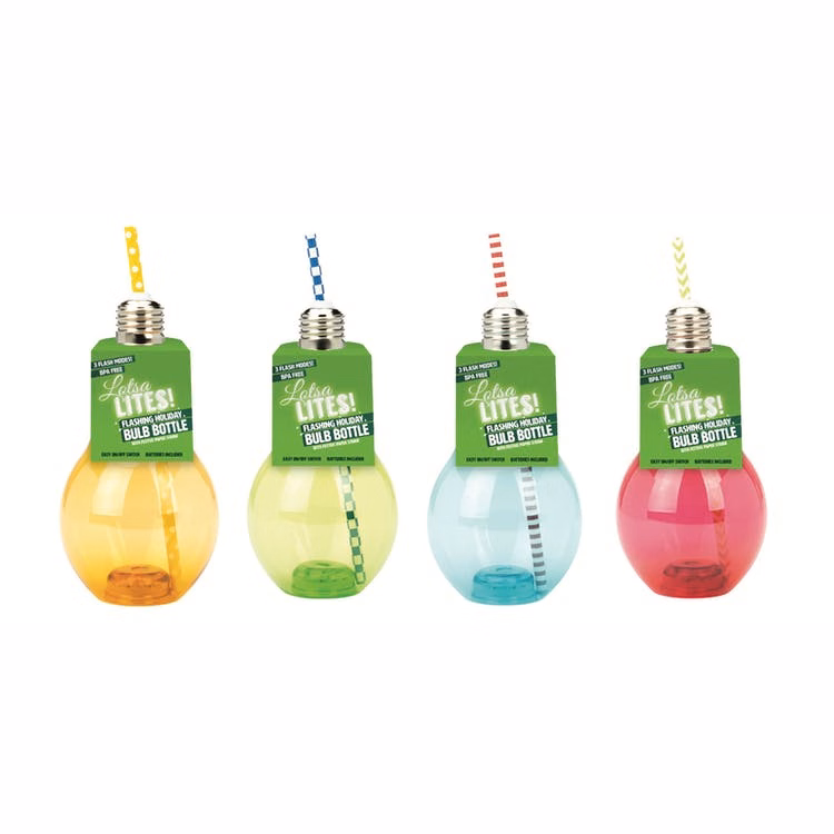 Flashing Holiday Beverage Bulb