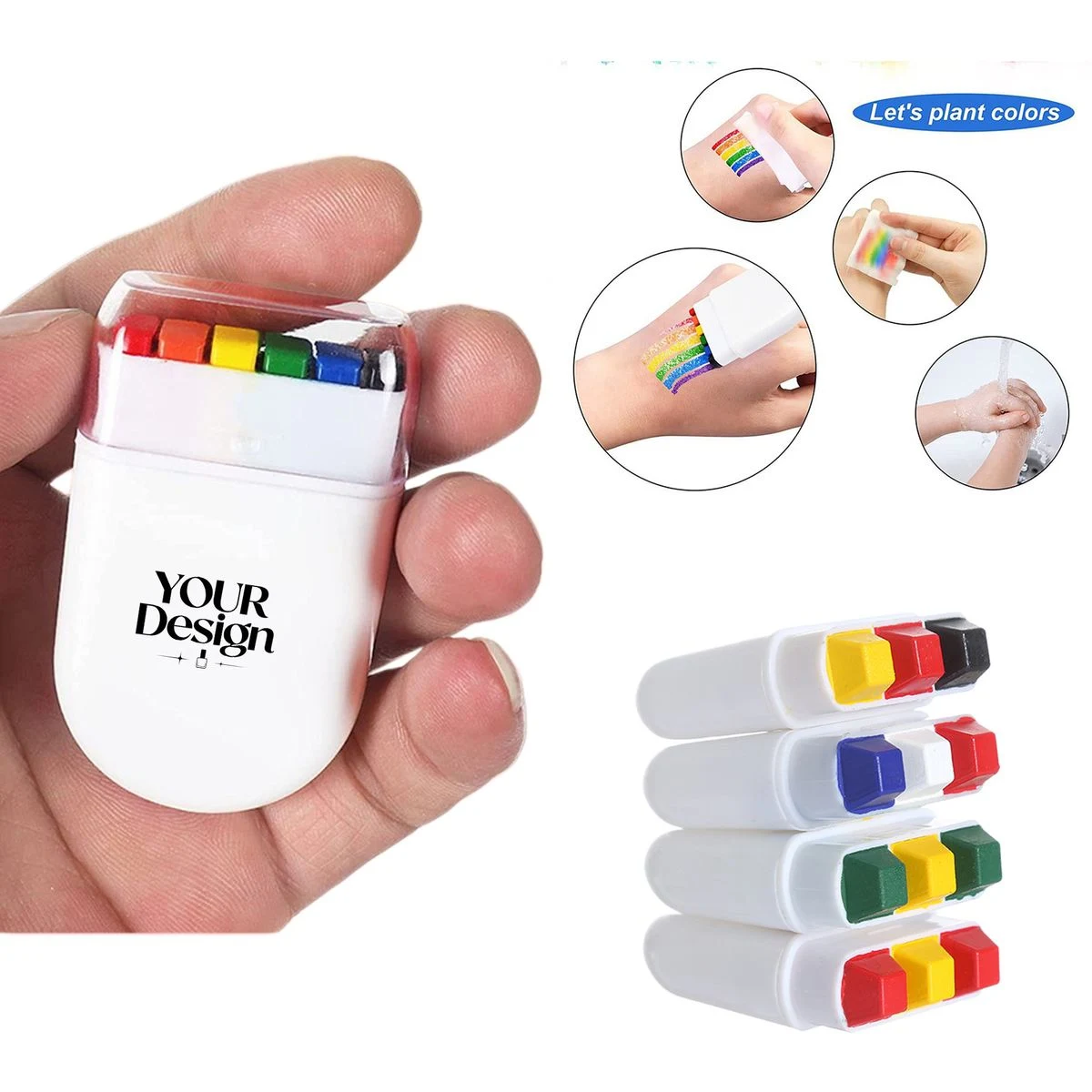 Non-Toxic Organic Sports Face Crayon 1