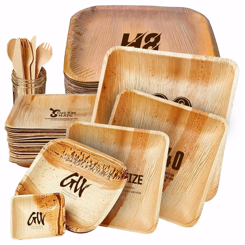 Disposable Palm Leaf Plate 6 Inch